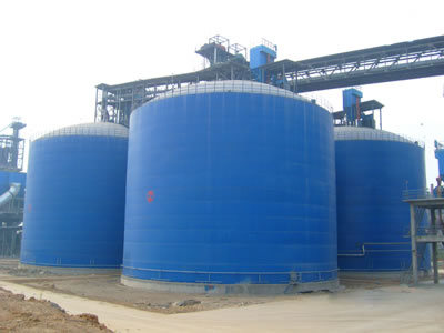 庆城水泥钢板库改造