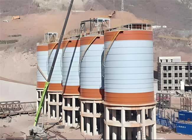 庆城高架钢板仓